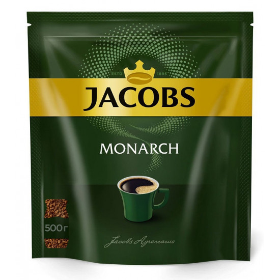 Jacobs Monarch кофе растворимый сублимированный, сашет 500гр (03463)