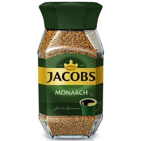 Jacobs Monarch кофе растворимый сублимированный, банка 47гр (24244)