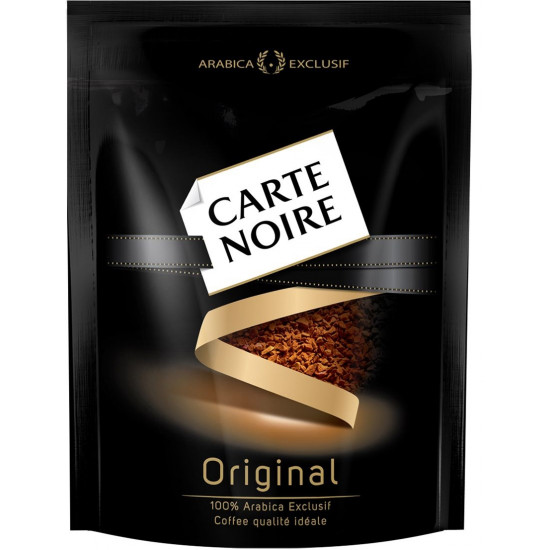 Carte Noire Original кофе растворимый сублимированный, 100% Arabica, сашет 75гр (77007)