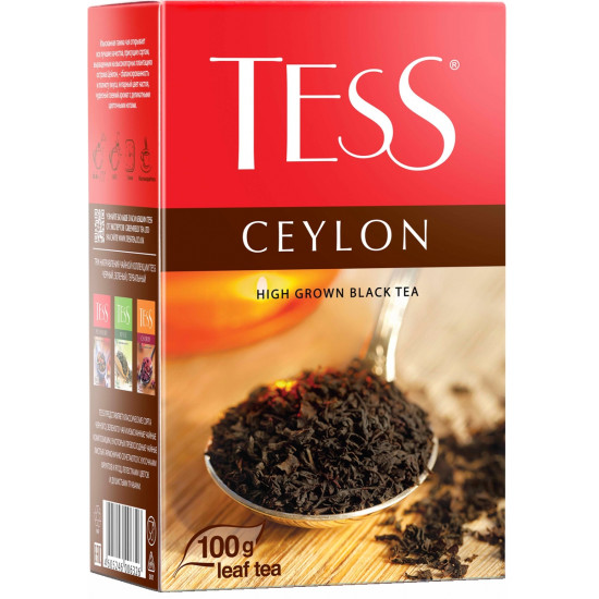 Tess Ceylon гранулированный чёрный чай, 100гр (06326)