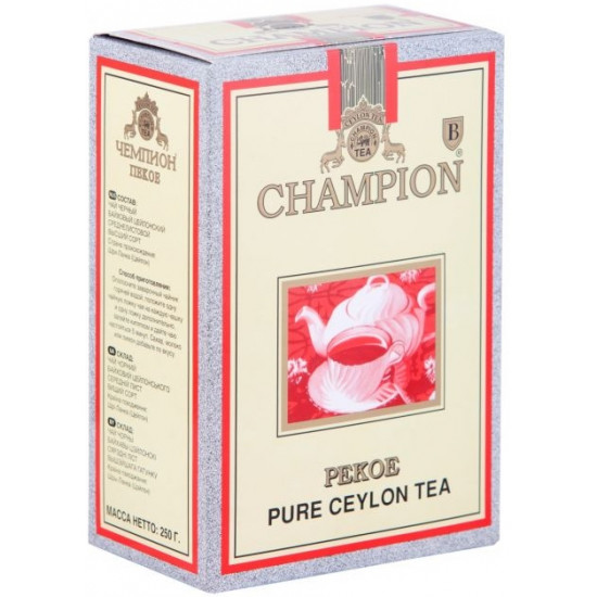 Champion Pekoe листовой байховый чёрный чай, 100гр (78004)