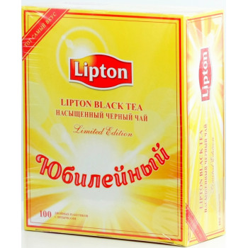 Lipton Yellow Label чёрный чай, в пакетиках, 100шт (01366)