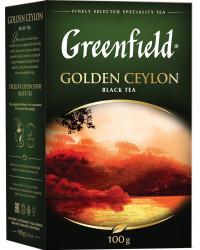 Greenfield Golden Ceylon чёрный чай листовой, 100гр (03516)