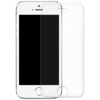 Tempered glass защитное стекло прозрачное 2,5D для IPhone 5, 1шт (32756)