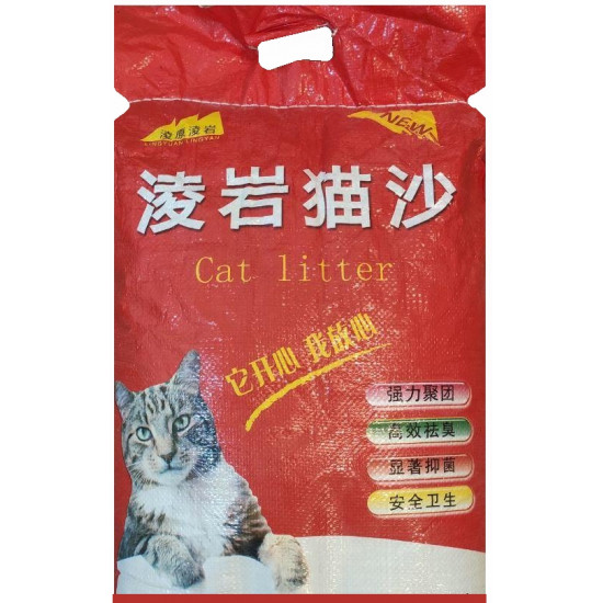 Red Cat Litter наполнитель для кошачьих туалетов, бентонит, комкующийся, 5кг (35044)