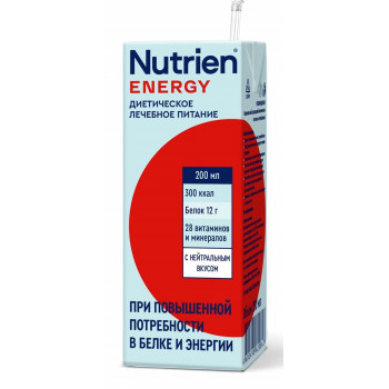 Нутриэн Энергия, диетическое лечебное питание, при повышенной потребности в белке и энергии, нейтральный вкус, 200мл  (20762)