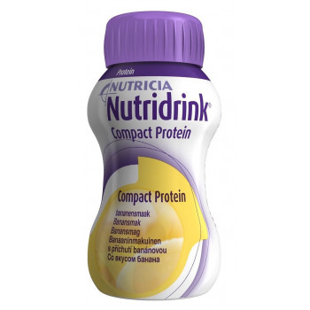 Nutridrink компакт протеин, банан, 125мл (54049)