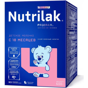 Nutrilak Premium Probrain сухая молочная смесь #4, с 18 месяцев, 600гр (20953)