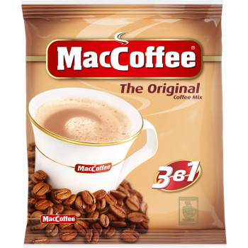 MacCoffee кофе растворимый 3в1, 25 пакетиков (01004)