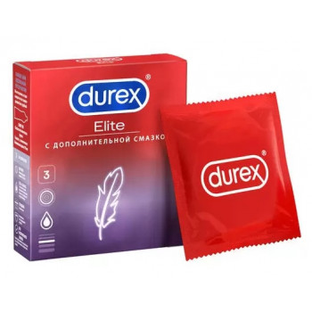 Durex Elite презервативы, 3шт (54335)