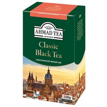 Ahmad Classic Black Tea листовой чёрный чай, 100гр (05845)