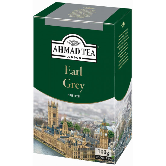 Ahmad Earl Grey Tea листовой чёрный чай, 100гр (08594)