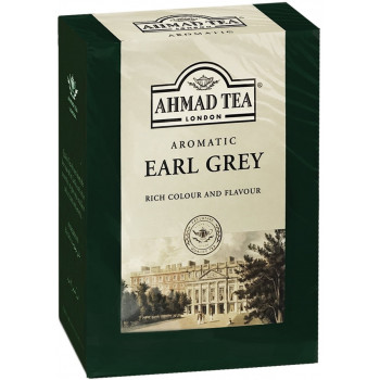 Ahmad Aromatic Earl Grey Tea листовой чёрный чай, 100гр (07160)