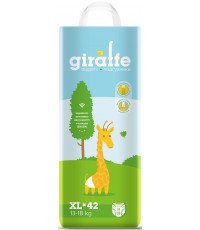 Lovular Giraffe подгузники #5 XL, 13-18кг, 42шт (38533)