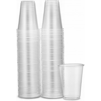 Одноразовые пластиковые стаканы 300мл, 50шт (38618)