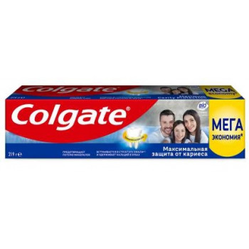 Colgate зубная паста Максимальная защита от кариеса, свяжая мята, 219гр, 150мл (49103)