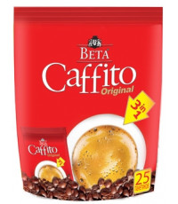 Beta Caffito кофе растворимый 3в1, 25 пакетиков (40064)