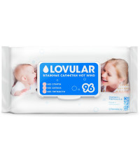 Lovular Hot Wind влажные салфетки для детей, 99,8% воды, 96шт (90205)