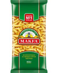 Makfa макароны, спирали, 400гр (06990)