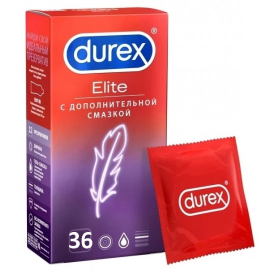 Durex Elite презервативы, выгодный набор, 30шт (54335)