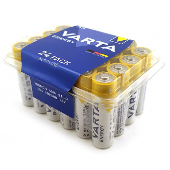 Varta Long Life батарейки мизинчиковые AAA, выгодный набор 24шт (47075)