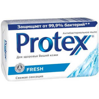 Protex антибактериальное мыло, свежесть, 150гр (39721)