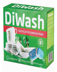 DiWash таблетки для посудомоечной машины, 30шт (63259)