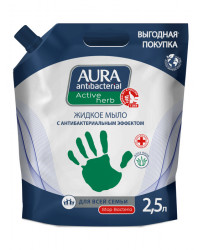 Aura жидкое мыло, антибактериальное, 2500мл (17625)