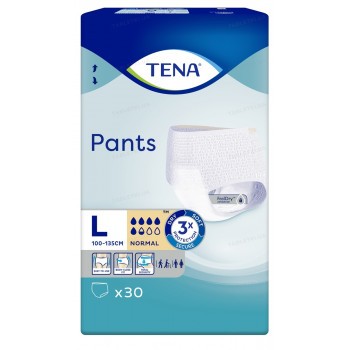 TENA Pants подгузники трусы для взрослых размер L, 5.5 капель, 30шт (38596)