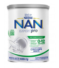 Nestle NAN сухая кисломолочная смесь с рождения, 0-12 месяцев, 400гр (83363)