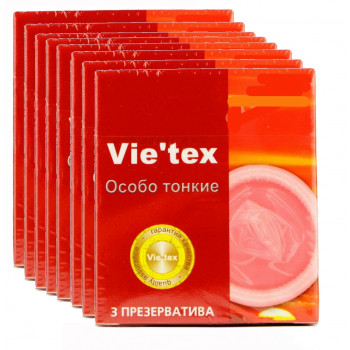 Vietex презервативы особо тонкие, выгодный набор 36шт (40857)