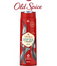 Old Spice Deep Sea мужской гель для душа+шампунь 3в1, 400мл (79240)
