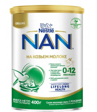 Nestle NAN сухая смесь на козьем молоке с рождения до 12 месяцев, 400гр (83365)