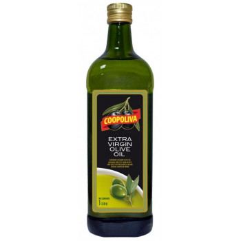Coopoliva extra virgin olive oil, масло оливковое, первого холодного отжима, 1000мл (01159)