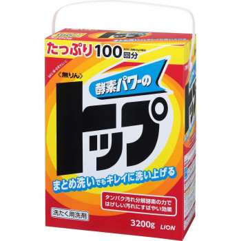 Lion Top Япония универсальный стиральный порошок, без фосфатов, 3200гр (94630)
