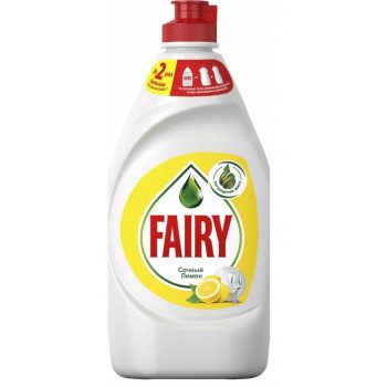 Fairy средство для мытья посуды, оригинал густой, Лимон, 500гр (37219)