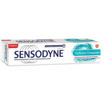 Sensodyne зубная паста, Глубокое очищение, 75мл (05232)