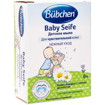 Bubchen детское мыло, ромашка, 125гр (80938)
