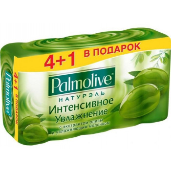Palmolive натурэль туалетное мыло, интенсивное увлажнение, 5шт*70гр (33046)
