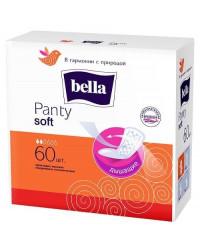 Bella Soft ежедневные прокладки, 2 капли, 60шт (12084)