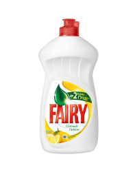 Fairy средство для мытья посуды, Лимон, 500гр (37219)