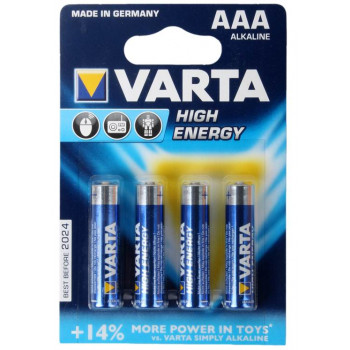 Varta Energy батарейки мизинчиковые АAА 4шт (46917)