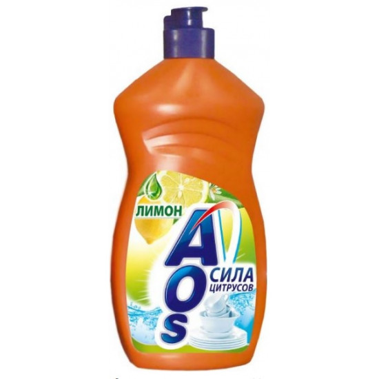 AOS средство для мытья посуды жидкое, в ассортименте 900гр (12312)