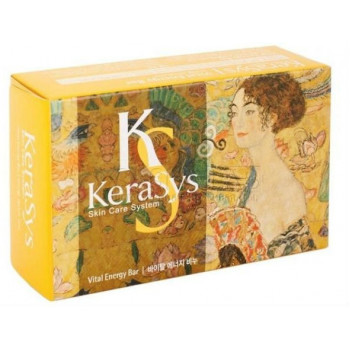 Kerasys Vital Energy Bar туалетное мыло, с ароматом розы и спелых фруктов, для нормального типа кожи, 100гр (69703)