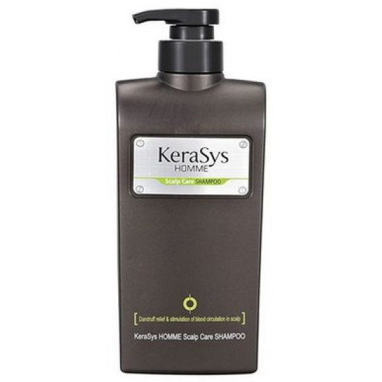 Kerasys Homme шампунь для лечения кожи головы, против перхоти и зуда, с Экстрактами трав, 550мл (77395)