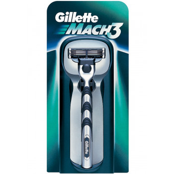 Gillette Mach3 бритва с 1 сменной кассетой, 1шт (57150) 