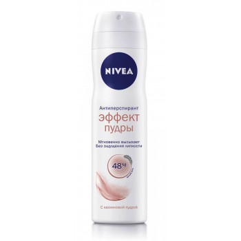 Nivea Women спрей дезодорант-антиперспирант, эффект пудры, 150мл (20099)
