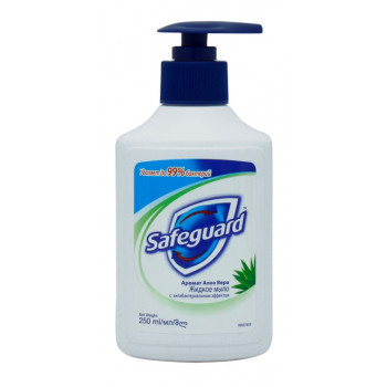 Safeguard жидкое-мыло, с ароматом алое, 225мл (16004)