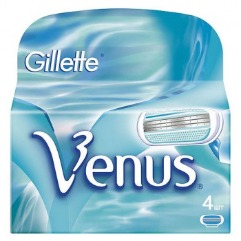 Gillette Venus сменные кассеты для бритья, 4шт (62709)
